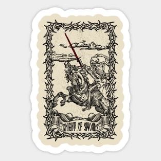 Knight of Swords Sticker